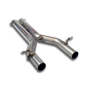 Supersprint Central -H-Pipe- Right - Left fits for MERCEDES A207 E 500/550 Cabrio (4.7i V8 Bi-Turbo) 2011 - 2013