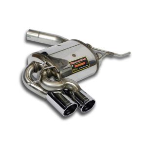 Supersprint Endschalldämpfer OO 80 Power Loop (für M-Technik) passend für BMW E81 130i (265 - 258 Hp)  07 - 12