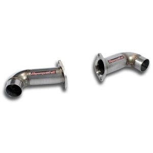 Supersprint Connecting pipe kit Right + Left - (For OEM endpipes) fits for PORSCHE 997 Turbo S (3.8 530 Hp) 2010 -