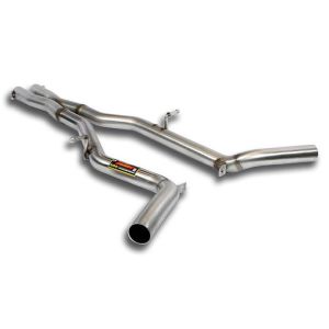 Supersprint Centre X-Pipe fits for MERCEDES W212 E 500/550 V8 (Berlina + S.W.) (388 Hp) 2009 - 2011
