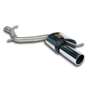 Supersprint Endschalldämpfer Rechts O100 passend für AUDI A8 QUATTRO 4.2i V8 2003 - 2009