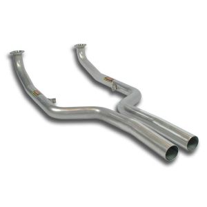 Supersprint Verbindungsrohrsatz Rechts + Links passend für BMW F12 M6 Coupè / F13 M6 Cabrio V8 2012 -