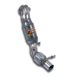 Supersprint Rohrsatz ab Turbolader + Sport Metallkatalysator passend für BMW F20 / F21 118i 1.6T (170 Hp) 2013 - 2015