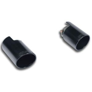 Supersprint Endrohrsatz Rechts O100 - Links O100 -Black- passend für BMW MINI Cooper S Countryman 1.6i Turbo 2010 -