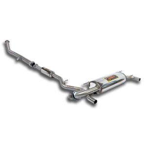 Supersprint Performance Pack 2: -overpipe-back- exhaust system passend für TOYOTA GT86 2.0i (200 Hp) 12 - 16