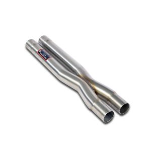 Supersprint Mittelrohr + X-Pipe (für Serien Mittelschalldämpfer Ersatz)  passend für MASERATI GranCabrio 4.7i V8 (440 / 450 PS) 2009->