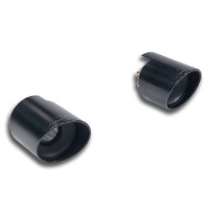 Supersprint Endpipe kit Right - Left -Black- O 120 fits for TOYOTA GT86 2.0i (200 Hp) 12 - 16