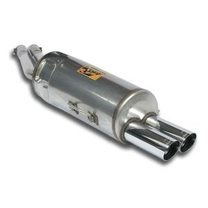 Supersprint Endschalldämpfer OO76 passend für BMW E34 520i 24v Limousine (M50 - 6 Zyl.) 89 -> 95