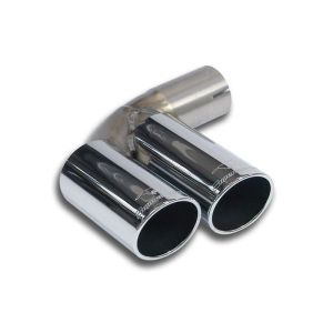 Supersprint Endrohrsatz OO80 passend für BMW F20 / F21 LCI 116i (3 Zyl./ B38 - 109 PS) 2014 ->