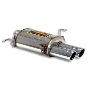 Supersprint Endschalldämpfer Links OO90 passend für BMW E60 (Berlina) M5 5.0i V10 05 -(Impianto Ø70mm)