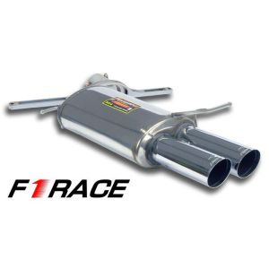 Supersprint Endschalldämpfer Links -F1 Race- OO80 passend für BMW E61 (Touring) M5 5.0i V10 05 -(Impianto Ø70mm)