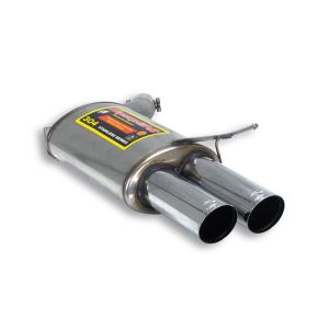 Supersprint Endschalldämpfer Links -F1 Race- OO80 passend für BMW E63 Coupè M6 5.0i V10 05 -(Impianto Ø70 mm)