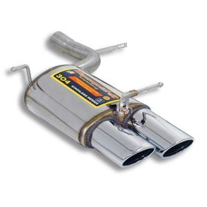 Supersprint Endschalldämpfer Links OO 120x80 passend für MERCEDES R172 SLK 250 CDI 2011 -