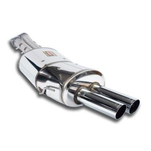 Supersprint Endschalldämpfer 100% Edelstahl OO70 passend für BMW E36 M3 3.0 VERSIONE PER SVIZZERA (Berlina / Coupé / Cabrio) 93 - 96