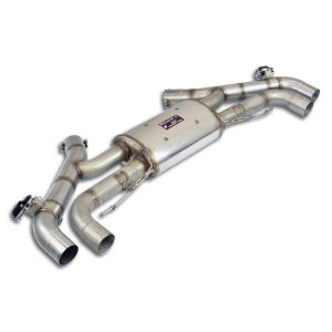 Supersprint Endschalldämpfer Rechts + Links mit Klappe passend für BMW F95 X5 M X-Drive 4.4i V8 (S63M - 600 PS - Modelle mit OPF) 2020 ->