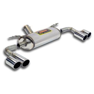 Supersprint Endschalldämpfer Rechts OO80 - Links OO80 passend für BMW F22 220i 2.0T (Motore N20 - 184 Hp) 2014 -