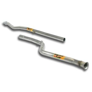 Supersprint Centre pipe STEEL 409 - (Replaces catalytic converter) fits for PEUGEOT 106 1.4 XSi 16v (100 Hp)