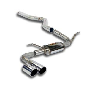 Supersprint Connecting pipe + rear exhaust OO80 fits for BMW F34 Gran Turismo 320d (184 - 190 Hp) 2013 -