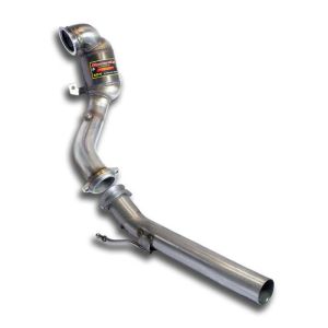 Supersprint Turbo downpipe kit mit Sport Metallkatalysator WRC 100CPSI passend für VW PASSAT 3C NMS (Mod.USA / CINA - Passo lungo, Berlina + Variant) 1.8 TSI (170 Hp) 2014 -