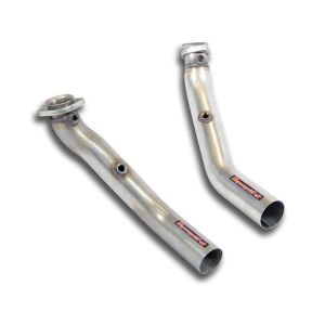 Supersprint Verbindungsrohre Downpipe Rechts - Links passend für MERCEDES W212 E 63 AMG S-Model 4-Matic V8 (Berlina + Wagon) (M157 5.5i Bi-Turbo) (585 Hp) 14 -