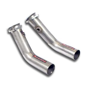 Supersprint Connecting downpipe kit Right - Left fits for MERCEDES W212 E 63 AMG S-Model V8 (Sedan + Wagon) (M157 5.5i Bi-Turbo) (585 Hp) 11 - 13