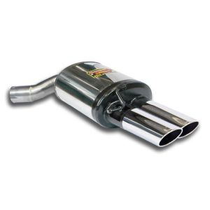 Supersprint Rear exhaust Right 100x75 fits for AUDI A6 C7 4G (Limousine + Avant) 3.0 TDI V6 (204 PS) 2011 -