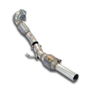 Supersprint Turbo downpipe kit +  Metallic catalytic converter 100 CPSI WRC fits for AUDI A1 Quattro 2.0 TFSI (256 PS) 2012 ->
