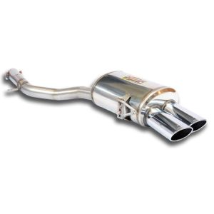 Supersprint Endschalldämpfer Rechts 100x75 passend für BMW F10 / F11 550i xDrive 2010 - 2012