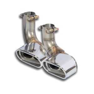 Supersprint Endrohrkit Links 2 x 145x75 passend für MERCEDES C199 SLR AMG/McLaren V8