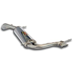 Supersprint Rear exhaust central exit(For OEM end tips) fits for SEAT IBIZA CUPRA R210 1.4 TSI (210 PS) 2011 -> 2015