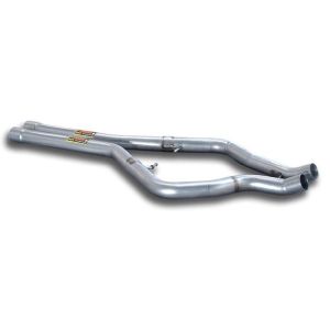 Supersprint Centre pipes kit Right - Left fits for BMW F16 X6 xDrive50i V8 Bi-turbo 2014 -