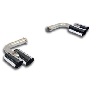 Supersprint Endpipe kit -Racing- Right OO80 - Left OO80 fits for BMW F26 X4 20i xDrive 2.0i Turbo (184 Hp) 2014 -