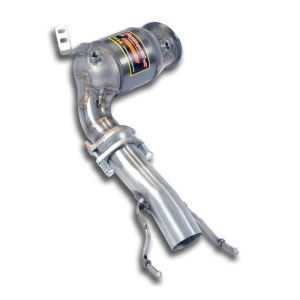 Supersprint Turbo downpipe kit + Metallic catalytic converter fits for MINI Cooper S F56 JCW 2.0T (231 Hp) 15- Impianto Racing