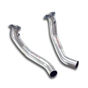 Supersprint Downpipe Rechts + Links - (Für Katalysator Ersatz) passend für MERCEDES W210 E 55 AMG V8 (S.W.)  98 -  02