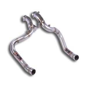 Supersprint Downpipe Rechts + Links - (Für Katalysator Ersatz) - In Vorbereitung passend für MERCEDES W205 C63 AMG 4.0i V8 Bi-Turbo (476 Hp) 2015 -