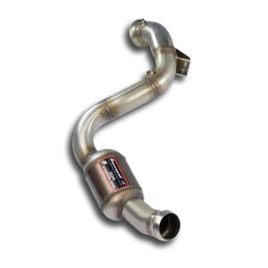 Supersprint Downpipe Left + Metallic catalytic converter - (Replaces pre-catalytic converter) fits for MERCEDES W205 C63 AMG 4.0i V8 Bi-Turbo (476 Hp) 2015 -