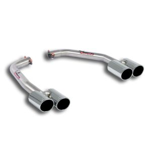 Supersprint Endpipe kit Right OO80 + Left OO80 fits for MERCEDES C117 CLA 220 CDI (2143cc diesel, 177 Hp) 2013 -