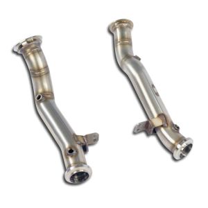 Supersprint Downpipe kit Right + Left(Replaces catalytic converter) fits for MERCEDES S205 C 450 AMG 4-Matic (3.0i V6 Bi-Turbo 367 PS) 2015 -> 2016