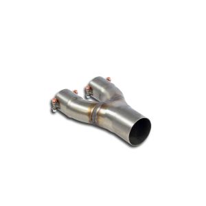 Supersprint Mittelrohrsatz Y-Pipe (2->1) passend für MERCEDES C253 GLC 43 AMG Coupè 4-Matic (3.0i V6 Bi-Turbo 367 PS - Modelle mit GPF) 2016 -> 2018
