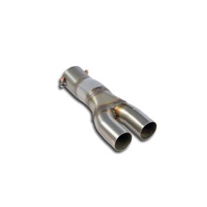 Supersprint Anschlussrohr -Y-Pipe- (1->2) passend für MERCEDES S213 E 400 4MATIC (3.0i V6 Bi-Turbo 333 PS) 2015 ->