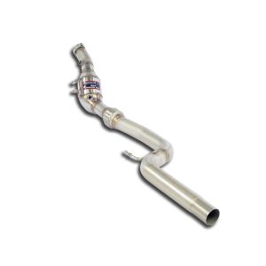 Supersprint Downpipe + Sport Metallkatalysator passend für MERCEDES W222 S 63 AMG 4-Matic 5.5i V8 Bi-Turbo (M157 - 585 PS) 2014 -> 2017