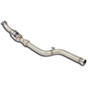 Supersprint Downpipe Links + Sport Metallkatalysator passend für MERCEDES W222 S 63 AMG 4-Matic 5.5i V8 Bi-Turbo (M157 - 585 PS) 2014 -> 2017
