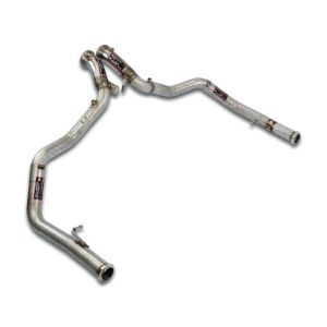Supersprint Downpipe Rechts + Links(Für Katalysator Ersatz) passend für MERCEDES W463 (4-door) G 63 AMG V8 (Bi-Turbo 4.0L Motor) 2019 -> (mit klappe)