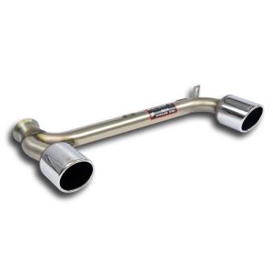 Supersprint Endpipe kit Right + Left O 100. fits for AUDI TT Mk1 QUATTRO Roadster 1.8 T (225 / Sport 240 Hp)  99 -  06