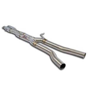 Supersprint Mittelrohrsatz X-Pipe passend für AUDI A6 Allroad 2.7i V6 (250 PS) 01 -> 05