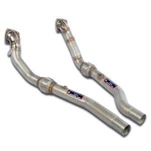 Supersprint Downpipe Rechts + Links(Für Katalysator Ersatz) passend für AUDI A6 RS6 QUATTRO (Limousine + Avant) 4.2i V8 Turbo (450PS)  02 -> 04