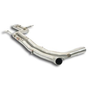 Supersprint middle pipe right - left fits for PORSCHE MACAN Turbo 2.9L V6 (440 PS) 2019 ->