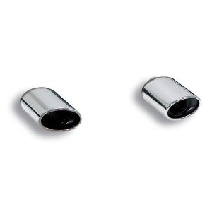 Supersprint Endpipe kit Right - Left 120x80 fits for AUDI TT Mk3 2.0 TFSI Quattro (230 Hp) 2015- (Ø76 mm)