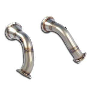 Supersprint Downpipe kit Right + Left(Replaces catalytic converter)(Left Hand Drive / Right Hand Drive) fits for AUDI RS5 Quattro Coupè 2.9 TFSi V6 (450 PS) -> 09/2017 (mit klappe)