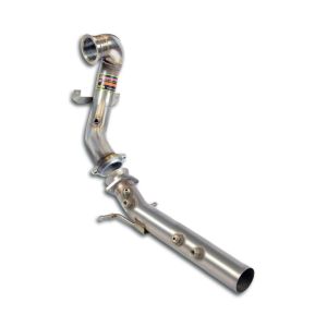 Supersprint Turbo downpipe kit(Für Katalysator Ersatz - GPF-Entfall) passend für VW POLO 2G GTI (TFSI 2.0L - 200 PS - Modelle mit GPF) 2018 ->